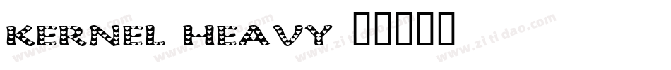 kernel heavy字体转换